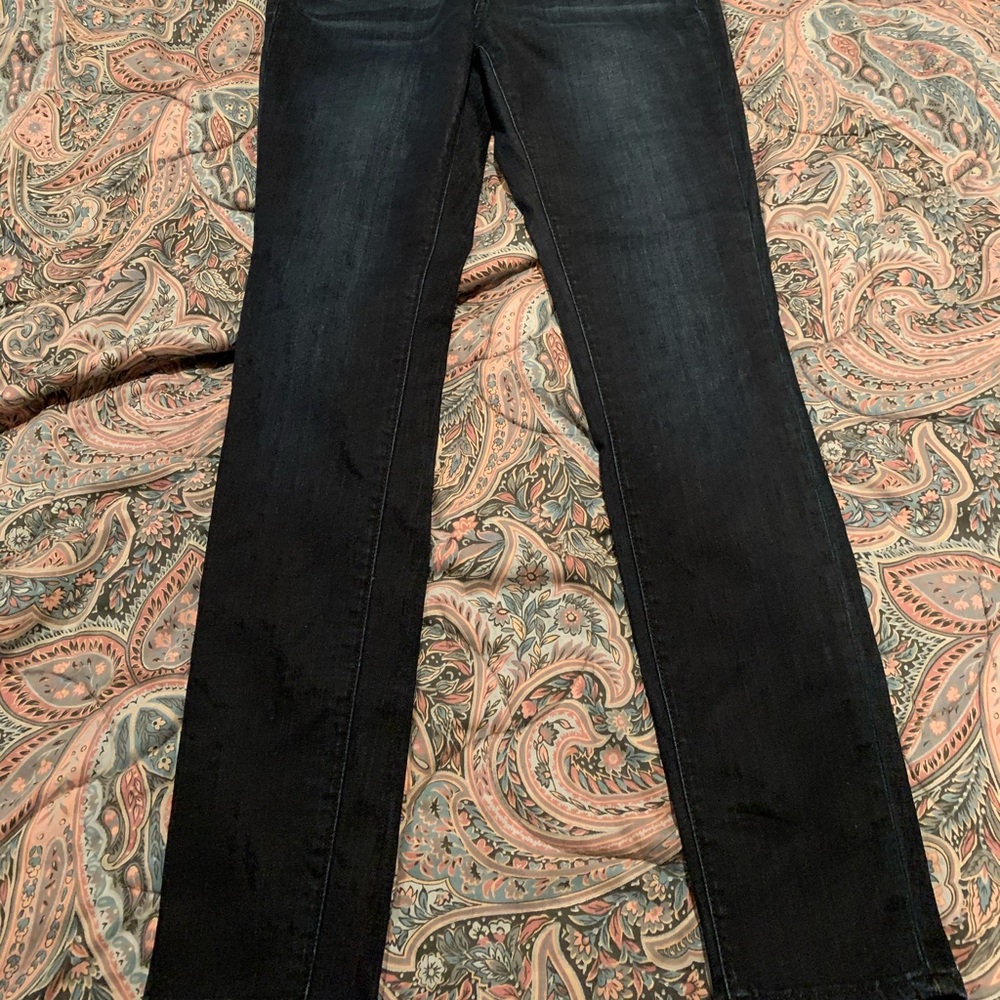 Buckle black jeans